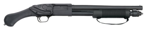 Mossberg 50638 590 Shockwave with Laser Saddle Pump 12 GA 14 3