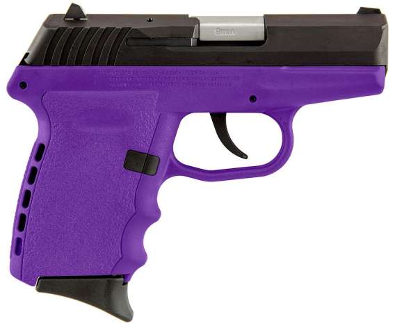 SCCY Industries CPX2CBPU CPX-2 Double Action 9mm 3.1" 10+1 Purp