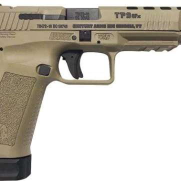 Canik TP9SFX 9mm 5.25" Desert Tan Fiber Optic/Warren Tactical S