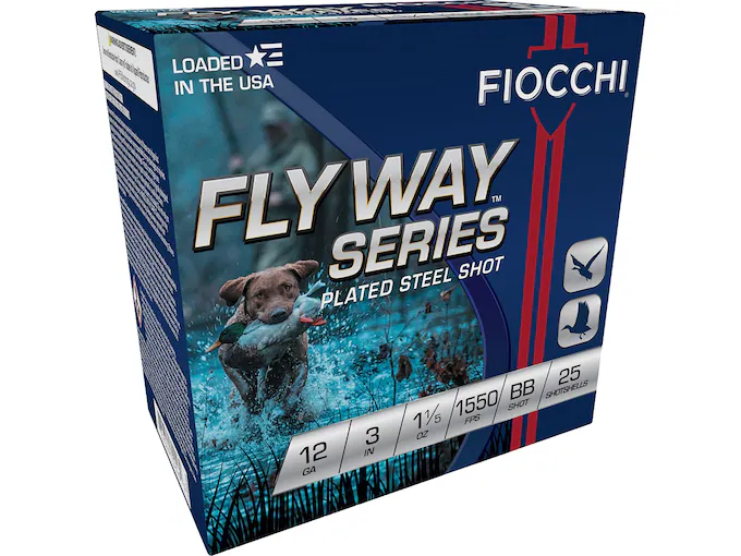 Real Fiocchi 34 Speed Steel 12 Gauge Steel Ammo for sale