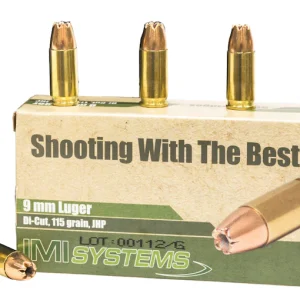 Buy IMI 9mm Luger Ammo 115 Grain Jacketed Hollow Point for sale